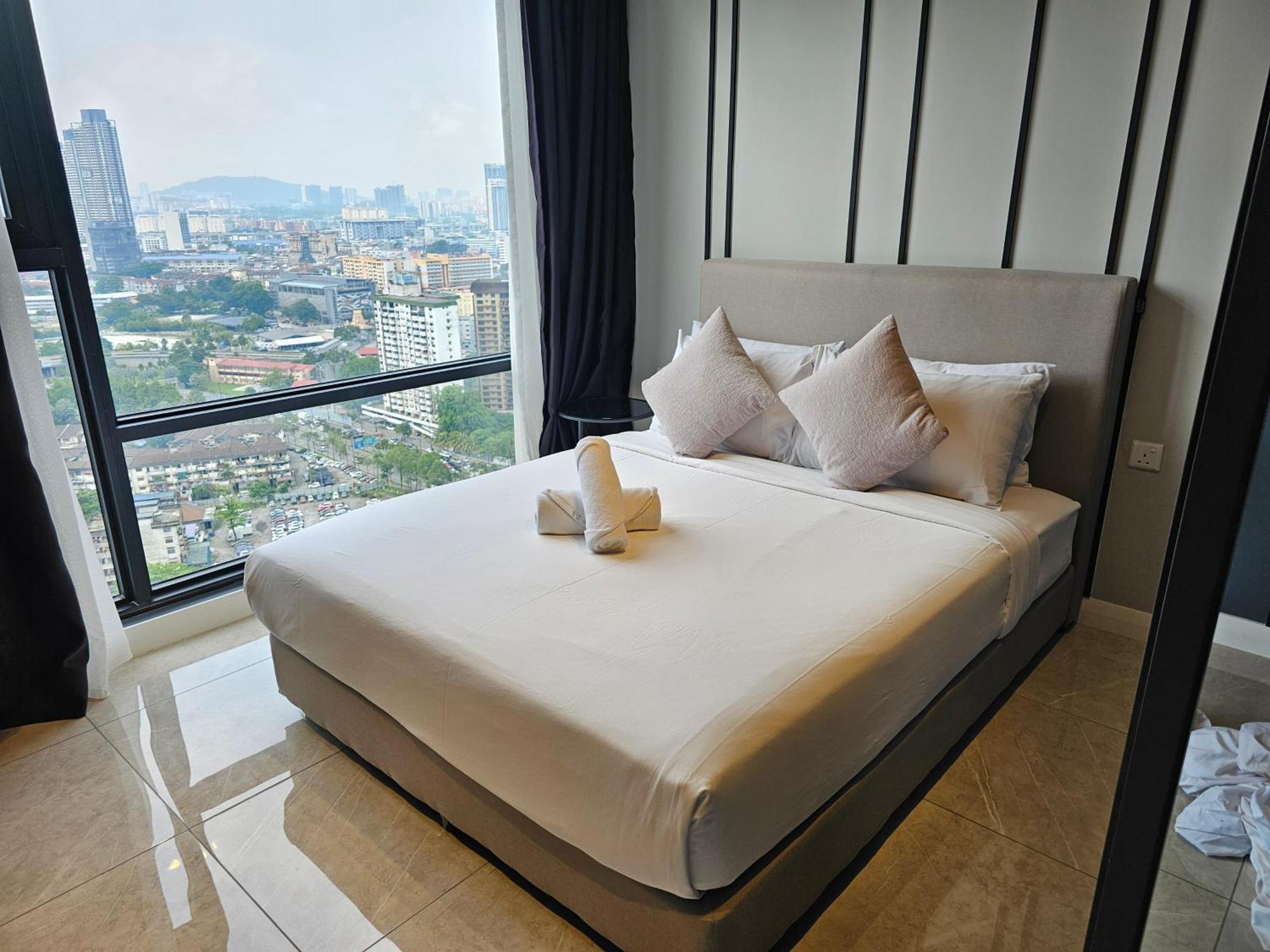 Appartement Axon Infinity Pool Kl à Kuala Lumpur Extérieur photo