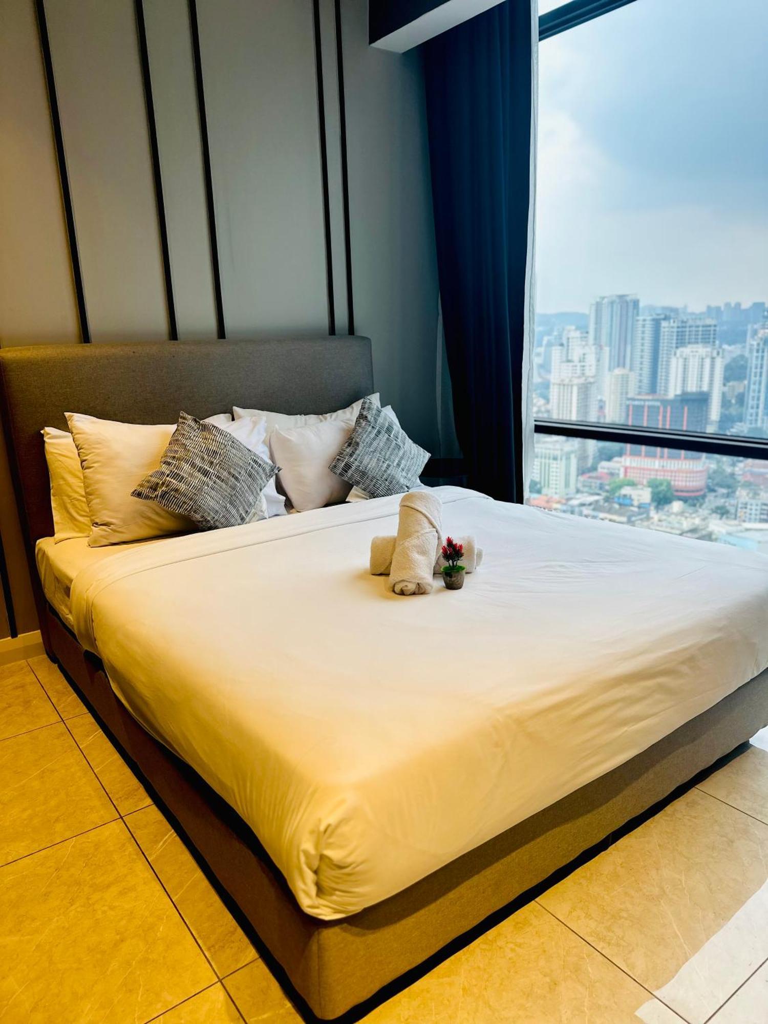 Appartement Axon Infinity Pool Kl à Kuala Lumpur Extérieur photo